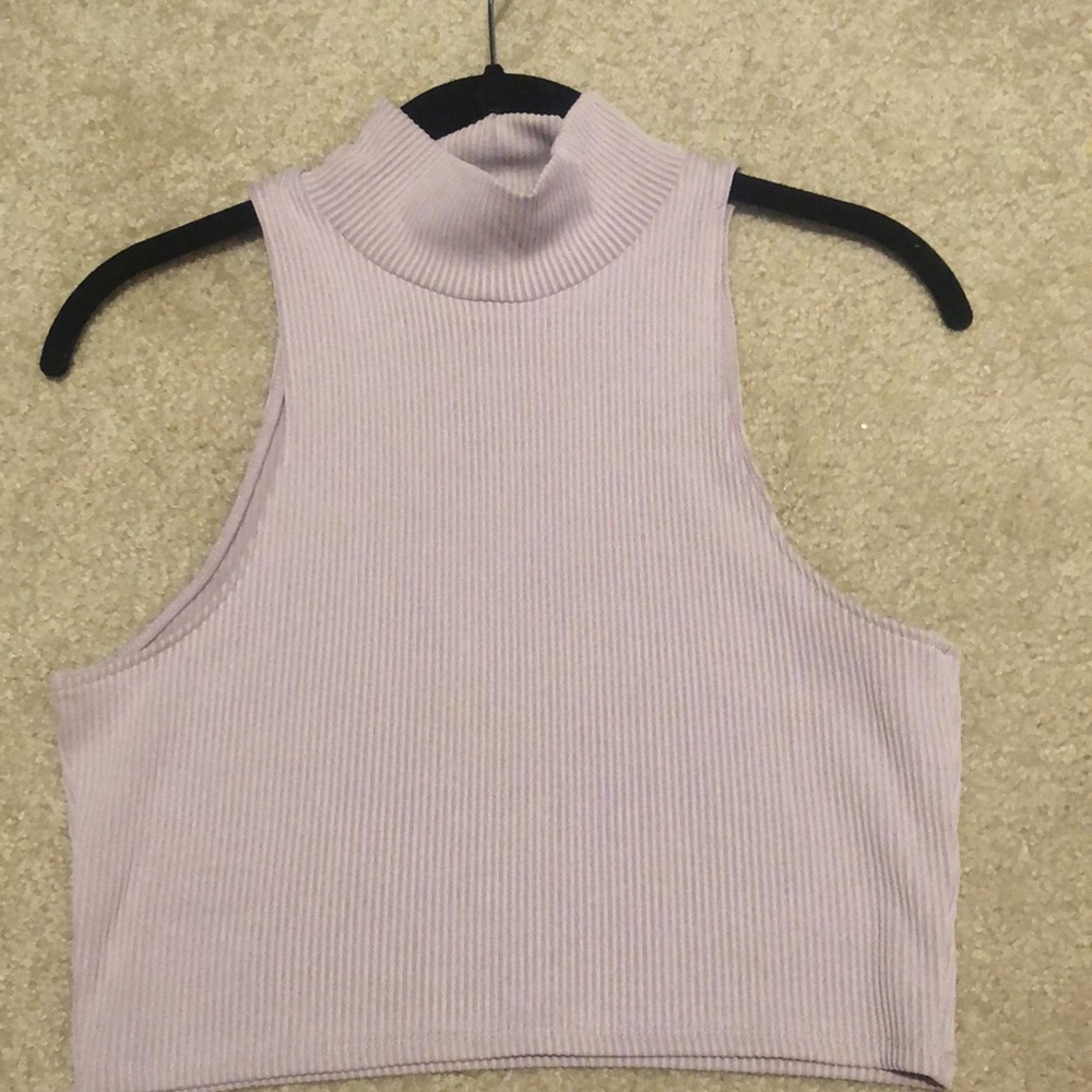 H&M Lilac Crop Top